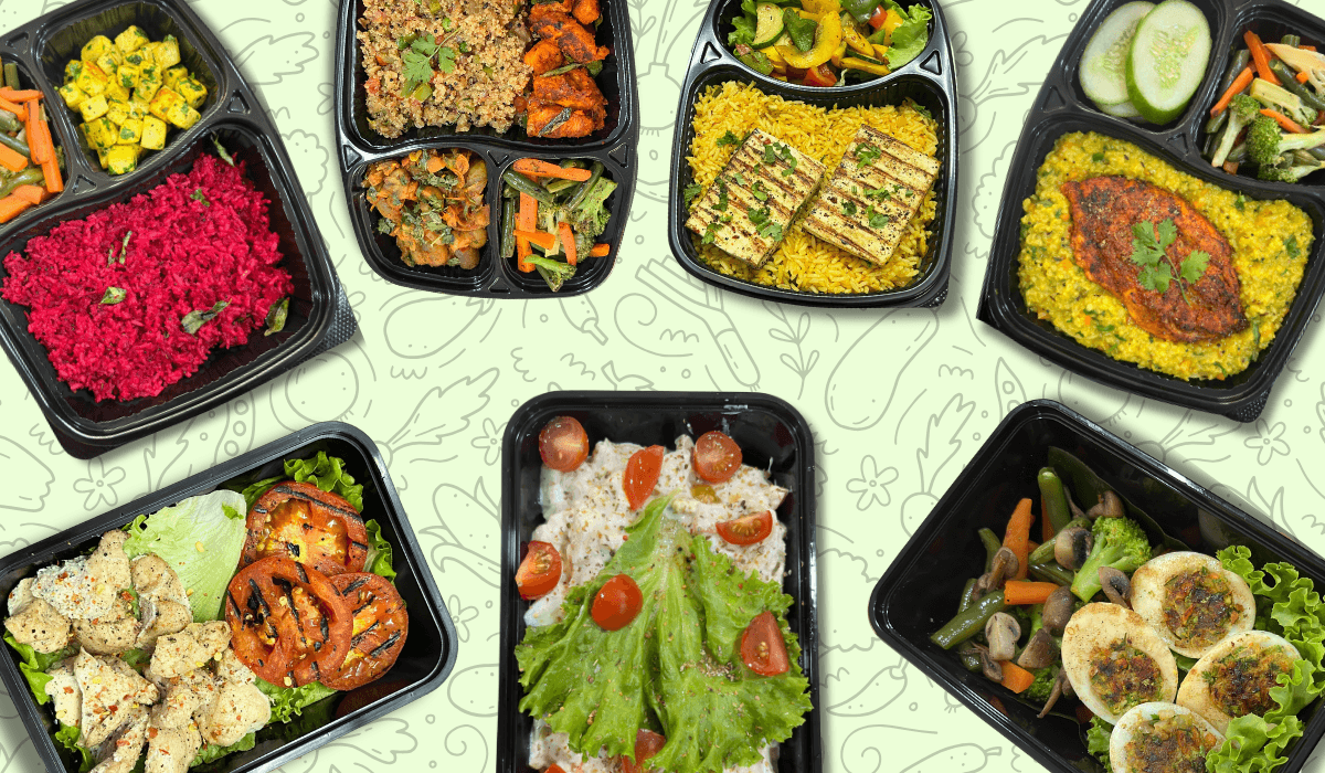 Individually cooked DietSculpt meal trays